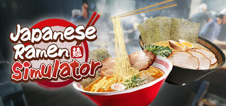 Steam header art: the Japanese Ramen Simulator title beside a ramen bowl.